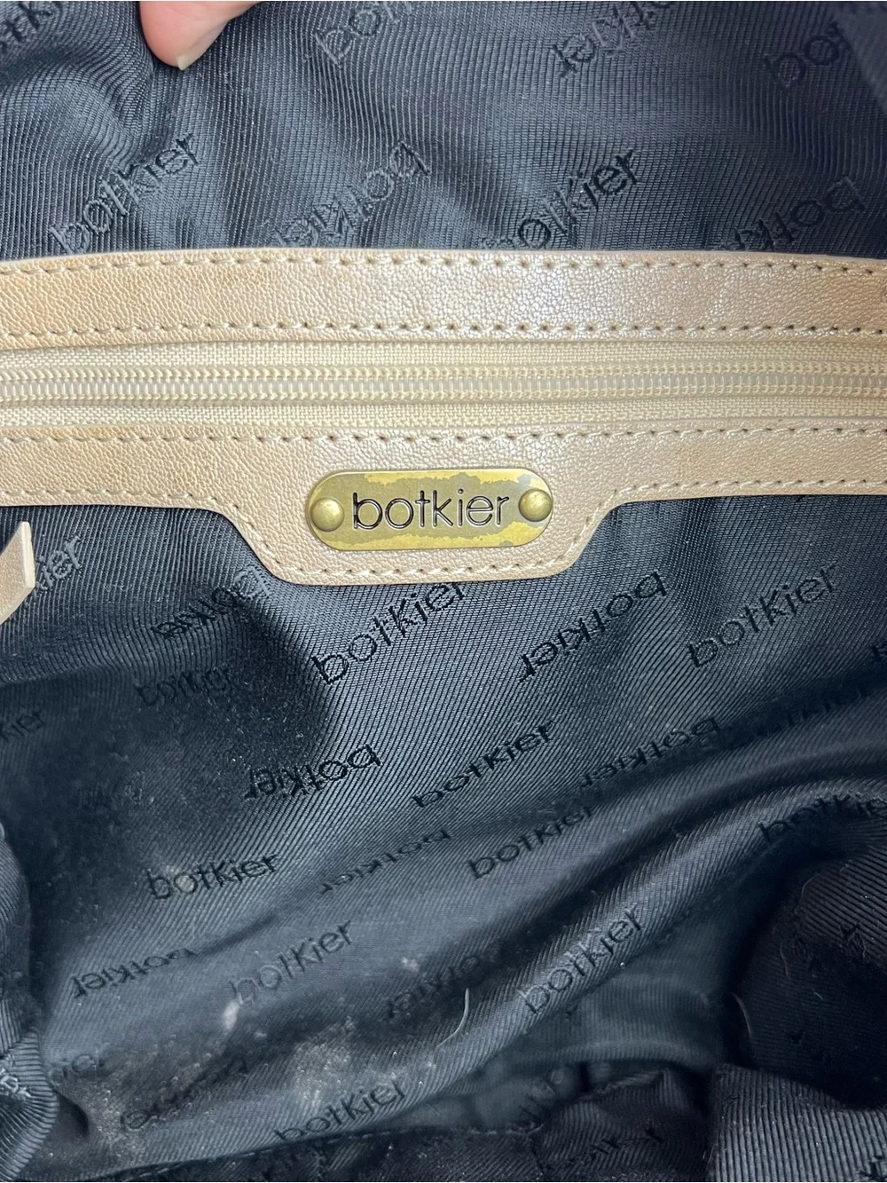 Botkier Tan Handbag Slouchy Bag Crossbody Purse